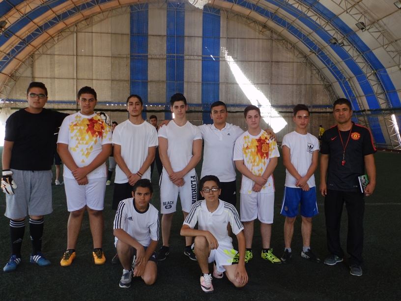 Sardam Students Engage in Football Competition